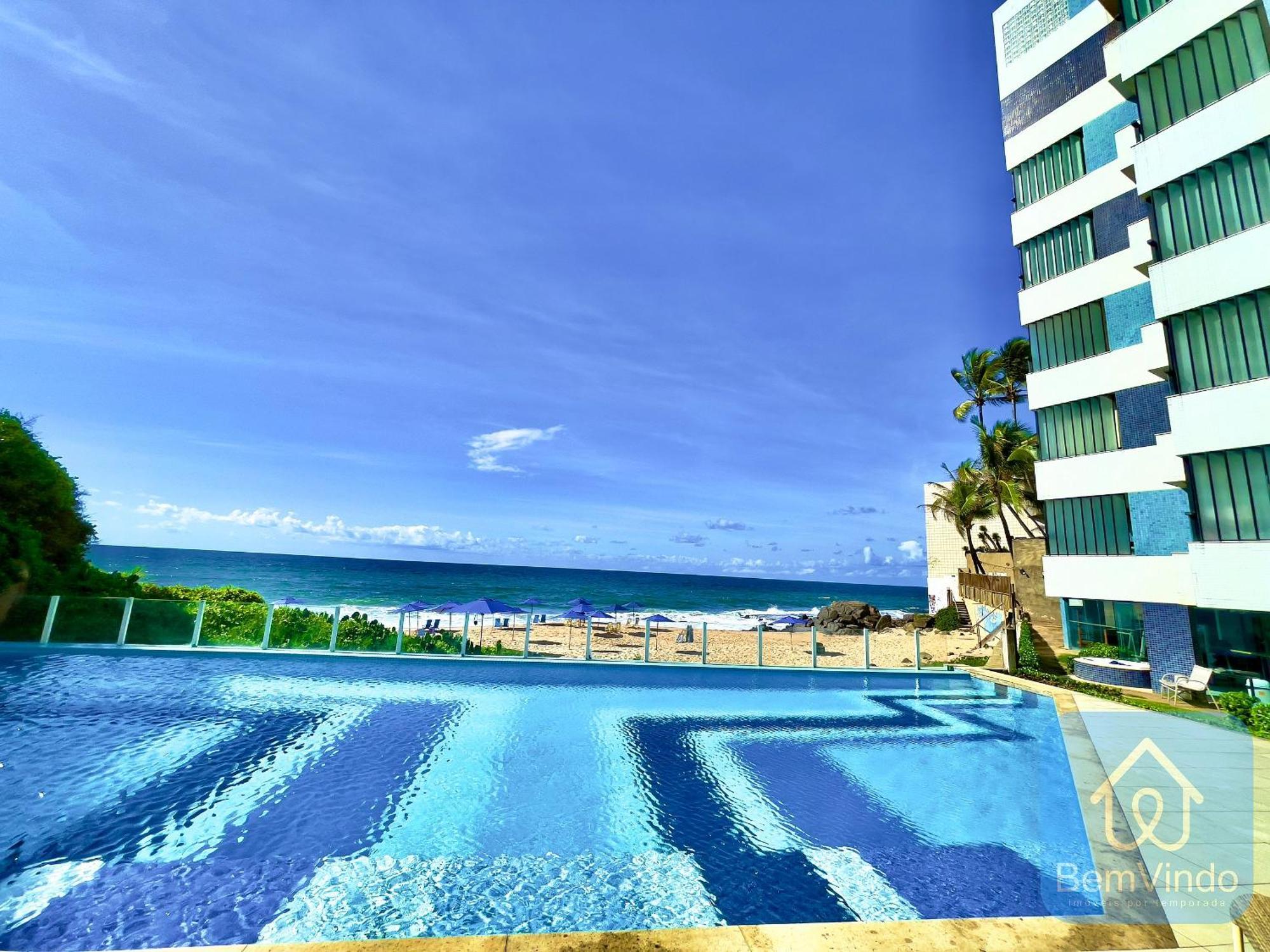 Apartamento Completo Com Vista Mar E Pe Na Areia Salvador Exterior photo