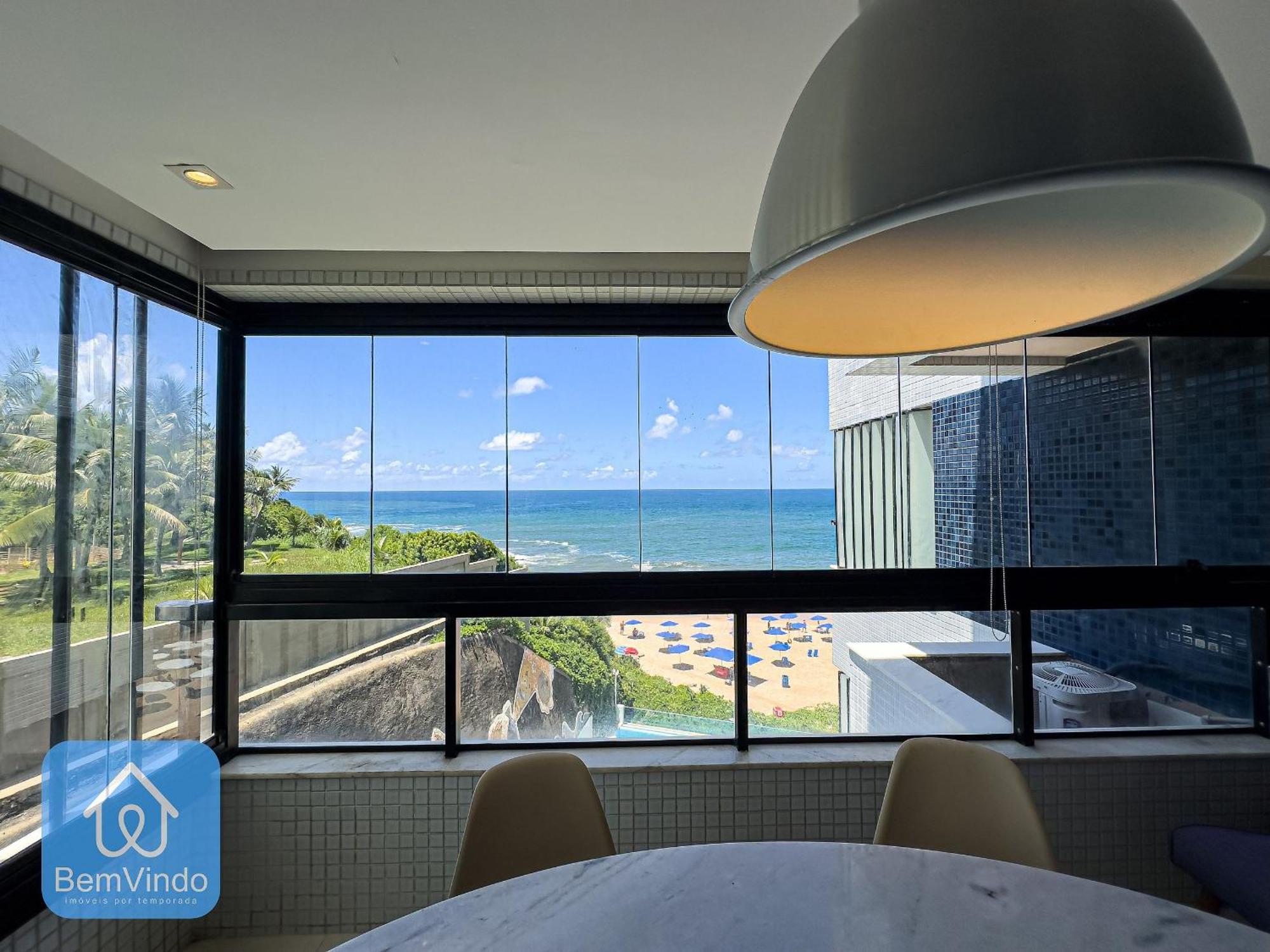 Apartamento Completo Com Vista Mar E Pe Na Areia Salvador Exterior photo