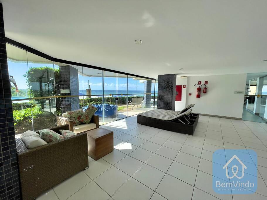 Apartamento Completo Com Vista Mar E Pe Na Areia Salvador Exterior photo